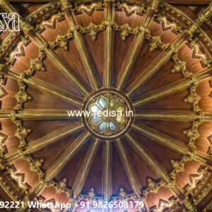 Wooden Classic Ceiling Design Long Pop Design No-9192