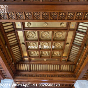 Wooden Classic Ceiling Design Ceiling Design For L Shaped Hall No-9201