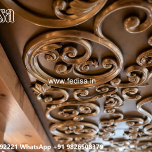 Wooden Classic Ceiling Design Home Ceiling Design Hall No-9208