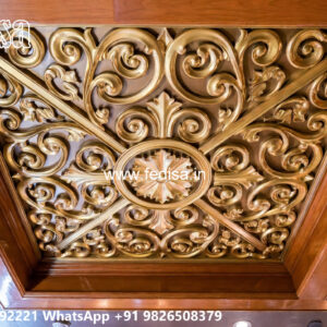 Wooden Classic Ceiling Design Ceiling Design Low Cost No-9211