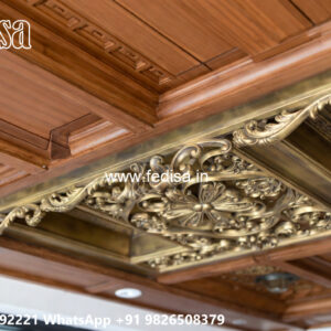Wooden Classic Ceiling Design Profile Light In Ceiling Design No-9221