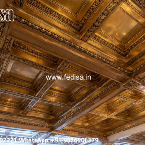 Wooden Classic Ceiling Design Cross Ceiling Design No-9222