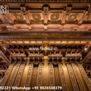 Wooden Classic Ceiling Design Simple Master Bedroom Ceiling Design No-9234