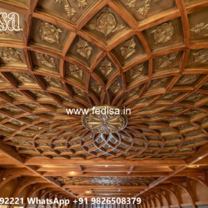 Wooden Classic Ceiling Design False Ceiling Design For Rectangular Hall No-9236