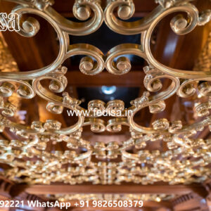 Wooden Classic Ceiling Design Ceiling Strip Light Design No-9246