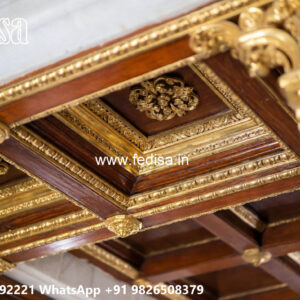 Wooden Classic Ceiling Design Thermocol Ceiling Designs For Living Room No-9267