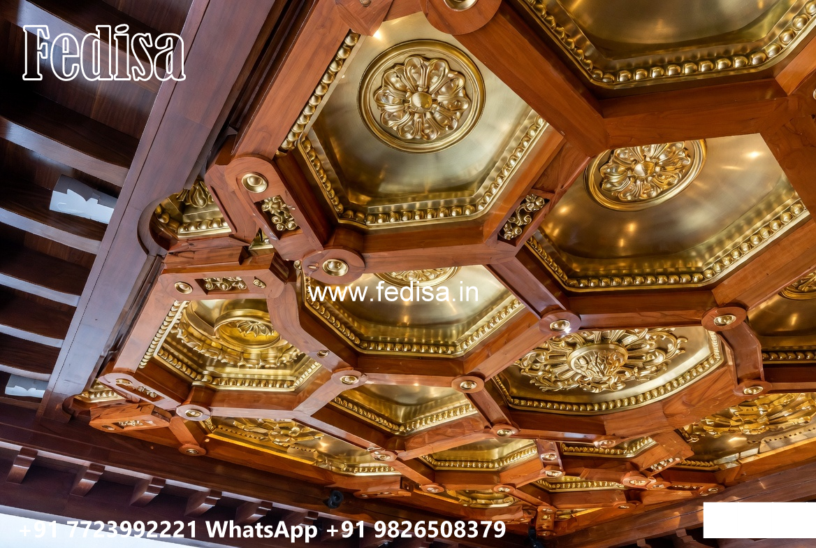 Wooden Classic Ceiling Design For Selig Dijain No-9273