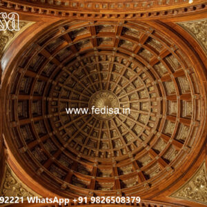 Wooden Classic Ceiling Design Modern Kitchen False Ceiling No-9286