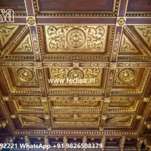 Wooden Classic Ceiling Design Fall Ceiling No-9293