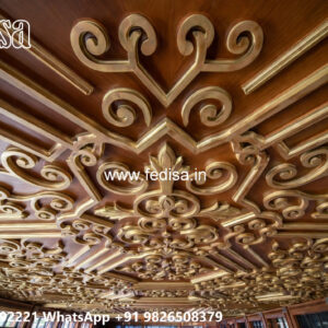 Wooden Classic Ceiling Design False Ceiling Price Per Sq Ft No-9310