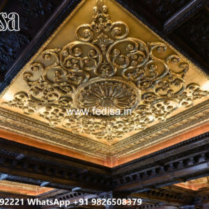 Wooden Classic Ceiling Design Pvc False Ceiling Cost Per Square Feet No-9314