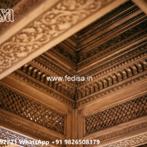 Wooden Classic Ceiling Design Latest False Ceiling No-9346