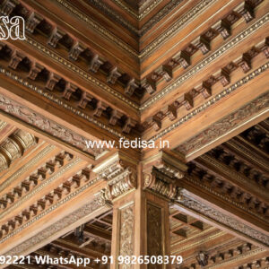 Wooden Classic Ceiling Design Vox False Ceiling No-9347