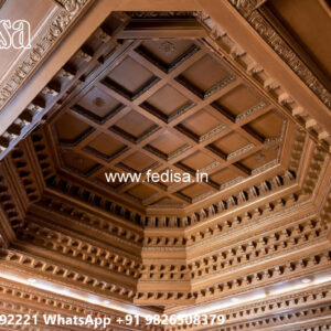 Wooden Classic Ceiling Design Wall False Ceiling No-9357