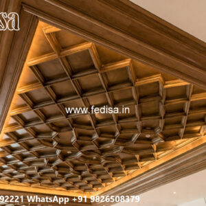 Wooden Classic Ceiling Design 3d False Ceiling No-9361