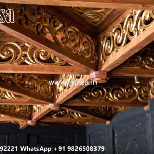 Wooden Classic Ceiling Design Artificial Ceiling No-9363