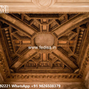 Wooden Classic Ceiling Design Plaster False Ceiling No-9371