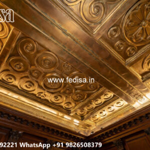 Wooden Classic Ceiling Design Thermocol Roof Ceiling No-9372