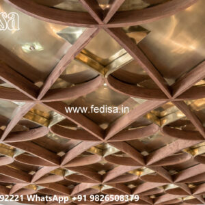 Wooden Classic Ceiling Design Mineral Fiber False Ceiling No-9375
