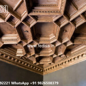 Wooden Classic Ceiling Design Drop Ceiling Gypsum No-9379