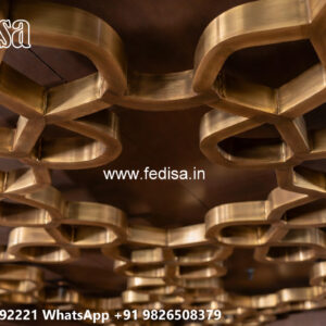 Wooden Classic Ceiling Design Washroom False Ceiling No-9383