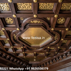 Wooden Classic Ceiling Design Waterproof False Ceiling No-9386