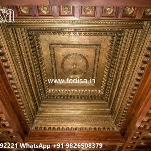 Wooden Classic Ceiling Design Veneer False Ceiling No-9398