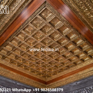 Wooden Classic Ceiling Design Grid Ceiling Price No-9401