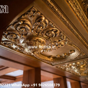 Wooden Classic Ceiling Design Suspended False Ceiling No-9412