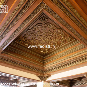Wooden Classic Ceiling Design Gypsum False Ceiling Cost Per Square Feet No-9413