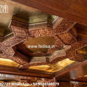 Wooden Classic Ceiling Design Armstrong False Ceiling Price No-9415