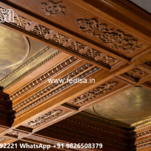Wooden Classic Ceiling Design Square False Ceiling No-9417