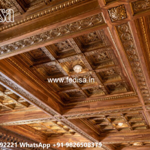Wooden Classic Ceiling Design Pop Ceiling Cost Per Square Feet No-9443