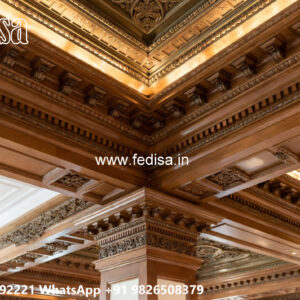 Wooden Classic Ceiling Design Panel False Ceiling No-9459