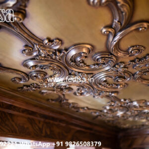 Wooden Classic Ceiling Design Cement False Ceiling No-9468