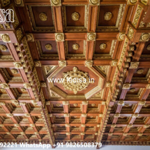 Wooden Classic Ceiling Design False Ceiling Square Feet Price No-9469