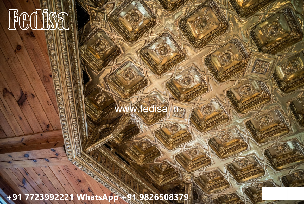 Wooden Classic Ceiling Design 2x2 False Ceiling Tiles No-9474