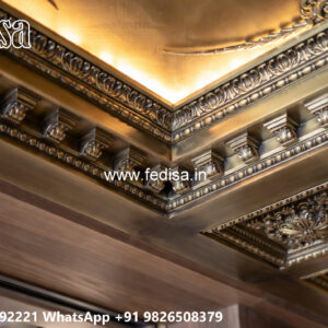 Wooden Classic Ceiling Design Gyproc False Ceiling Cost No-9483