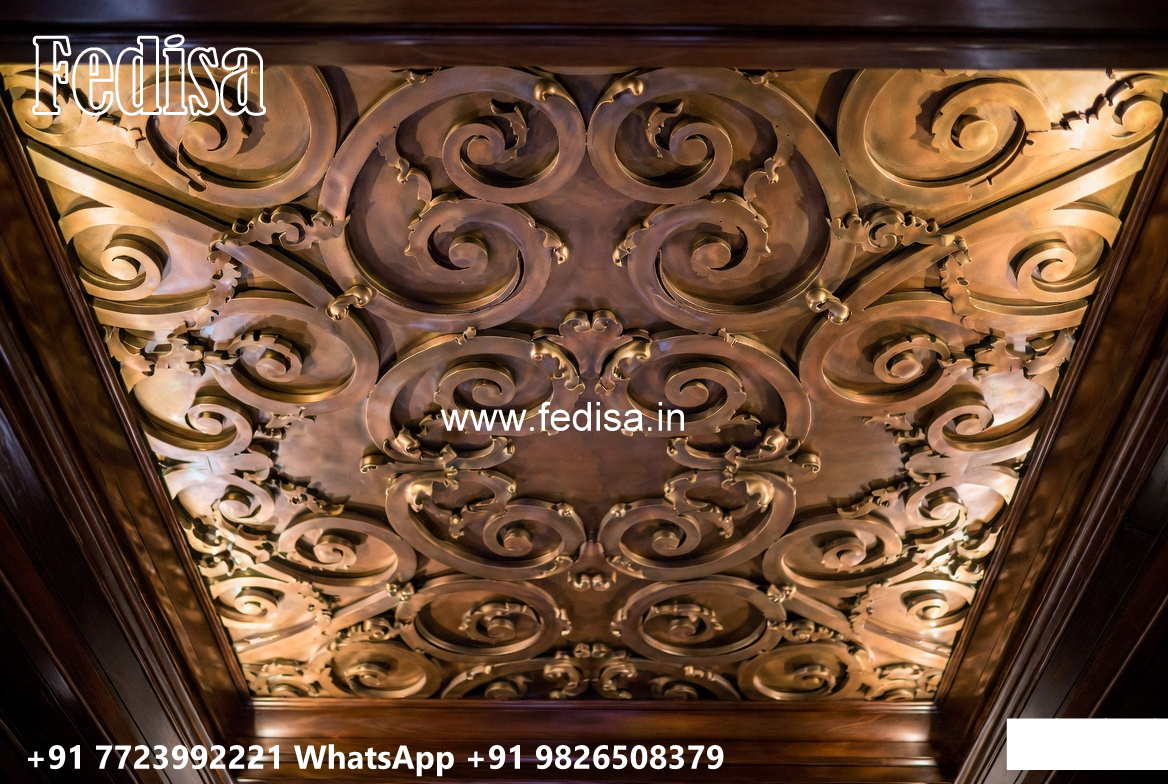 Wooden Classic Ceiling Design Thermocol Ceiling Tiles No-9490