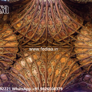 Wooden Classic Ceiling Design Gipson False Ceiling No-9505