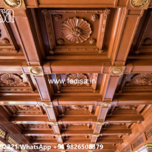Wooden Classic Ceiling Design False Ceiling Boards No-9513