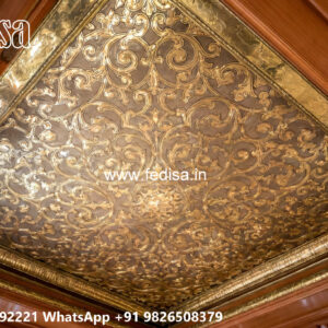Wooden Classic Ceiling Design False Ceiling Cost For One Room No-9514