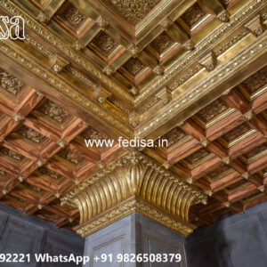 Wooden Classic Ceiling Design Asbestos False Ceiling No-9535