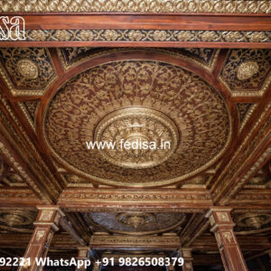 Wooden Classic Ceiling Design False Ceiling For Bedroom Latest No-9537