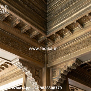 Wooden Classic Ceiling Design Diamond False Ceiling No-9538