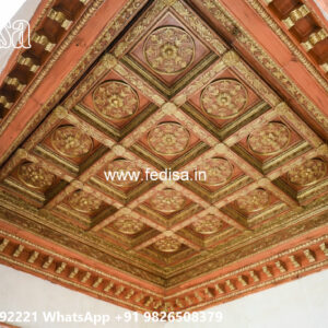 Wooden Classic Ceiling Design Fall Ceiling False Ceiling No-9539