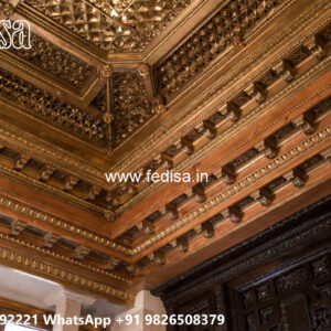 Wooden Classic Ceiling Design Modern Kitchen False Ceiling No-9544