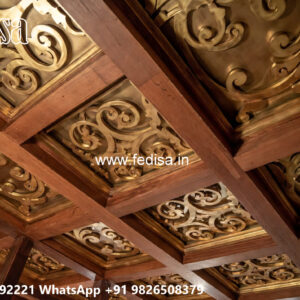 Wooden Classic Ceiling Design Pvc Wooden False Ceiling No-9571