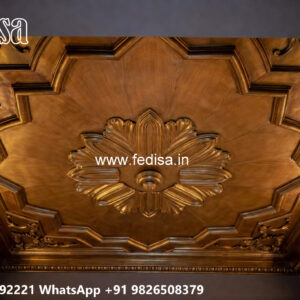 Wooden Classic Ceiling Design Cost Of Pvc False Ceiling No-9574