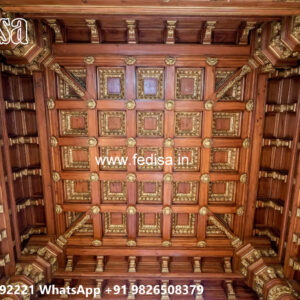 Wooden Classic Ceiling Design Fiber Pop Ceiling No-9578